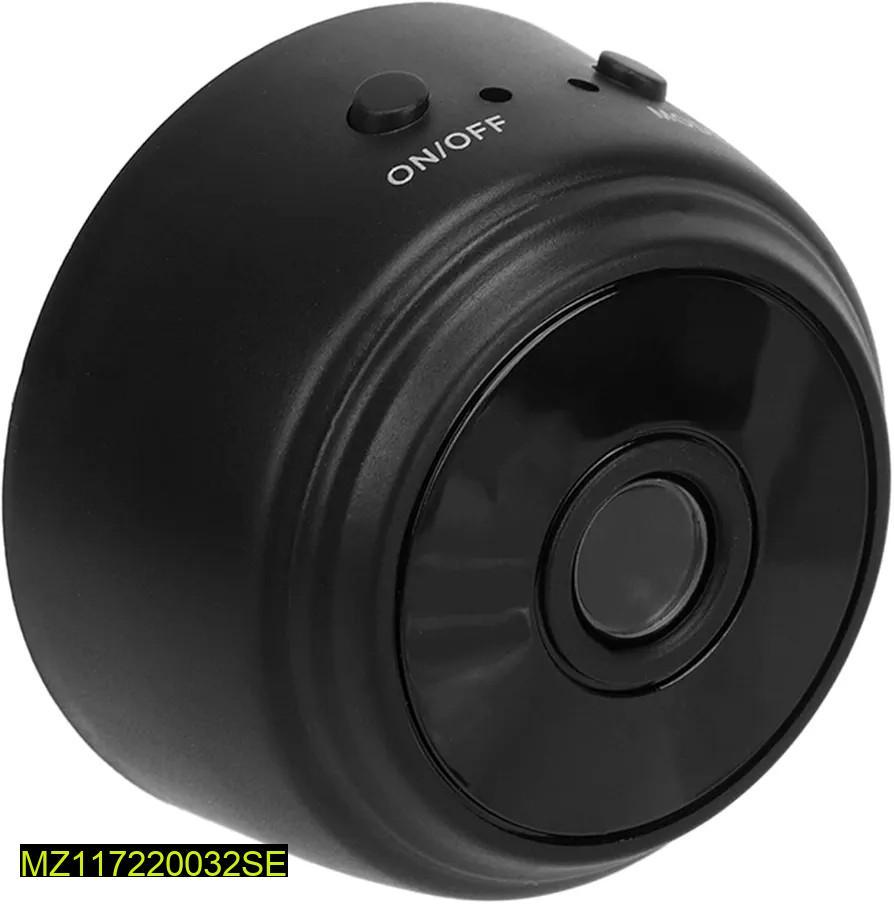 Black Mini Camera with Magnetic Mount & 120min Battery