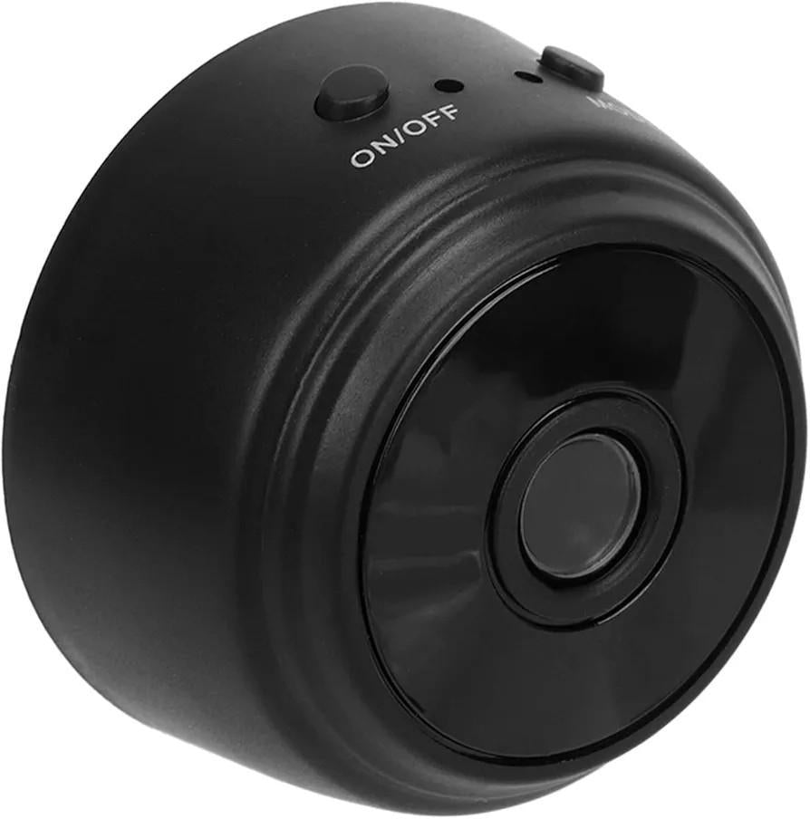 Black Mini Camera with Magnetic Mount & 120min Battery